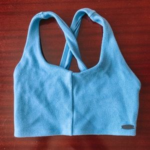 Gymshark Poise Sports Bra Blue Small 🦈💙